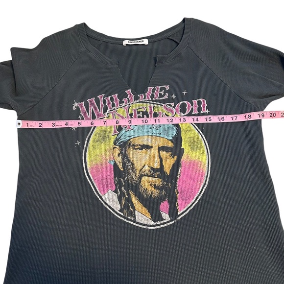 Daydreamer | Willie Nelson Portrait Thermal Size M - Picture 12 of 13